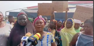 Bibiani residents protest against Asante Gold Mines over Health and safety concerns