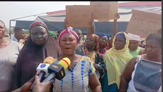 Bibiani residents protest against Asante Gold Mines over Health and safety concerns