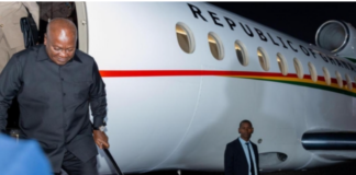 Mahama presidential jet