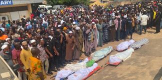 Obuasi Clash: Families mourn as seven miners are laid to rest