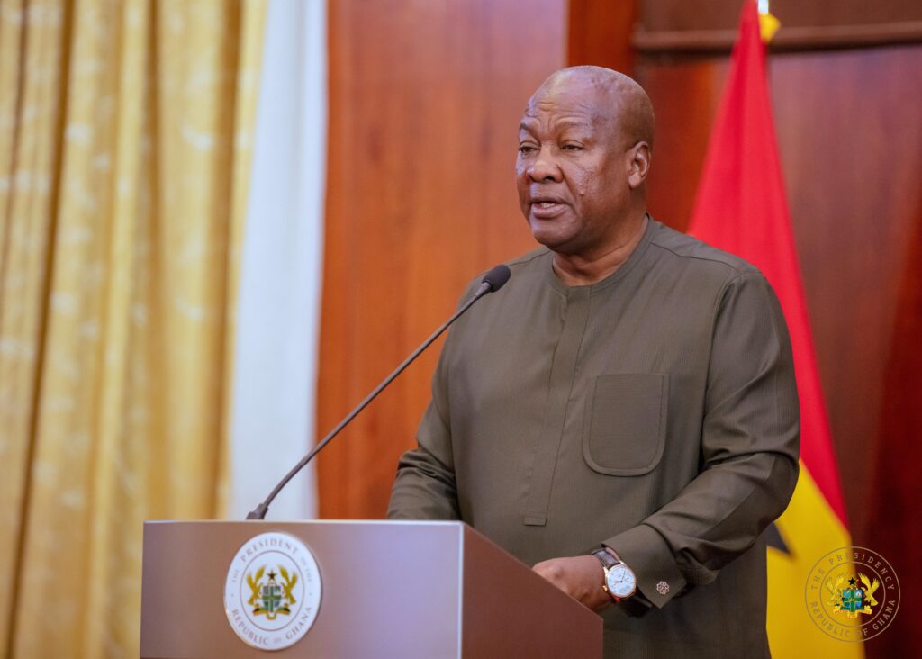 President Mahama Vows to Revoke Mining Leases Issued under Akufo-Addo's Government