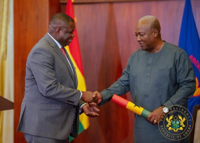 Kwame Agbodza and mahama