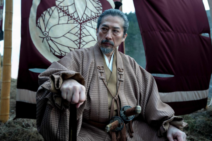 Hiroyuki Sanada as Yoshii Toranaga in “Shōgun.