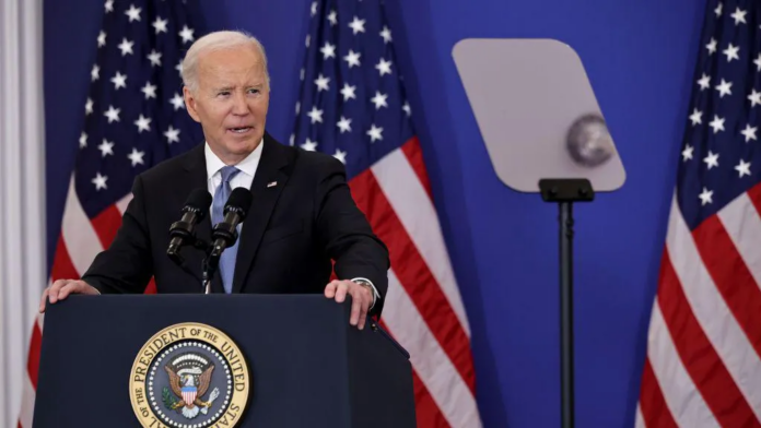 Getty Images US President Joe Biden gave his final foreign policy address earlier this week