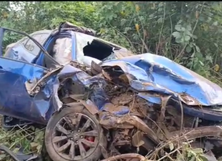 Driver feared dead, 13 injured in crash at Ekumfi Eyisam