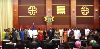 President Mahama Swears in Fourth Batch of Ministers