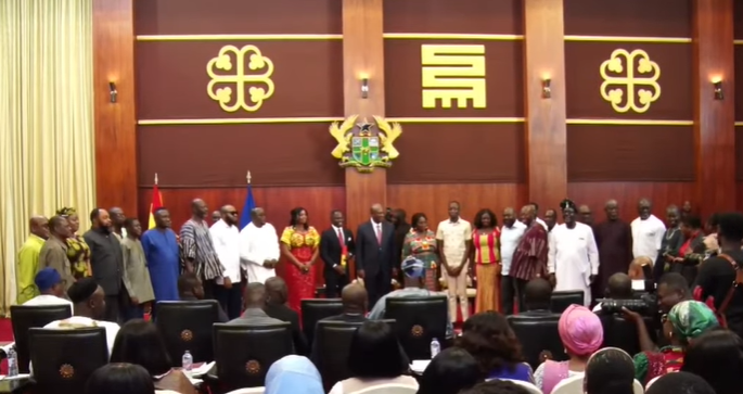 President Mahama Swears in Fourth Batch of Ministers