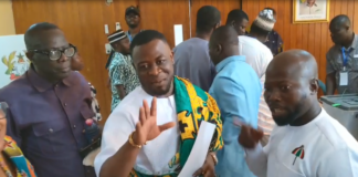 Tarkwa-based businessman Maxwell Boakye has emerged victorious in the Western Regional Council of State election, securing a decisive win with 17 out of 28 votes in the first round of voting.